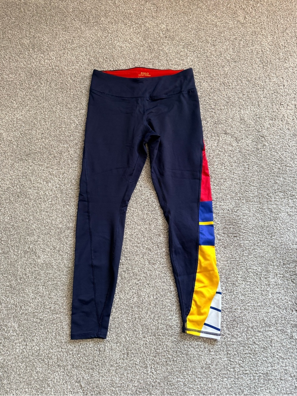 Polo 67 by Ralph Lauren Navy Crop Leggings
